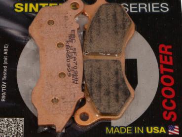 Sintered metal brake pad suitable for Super Soco TC